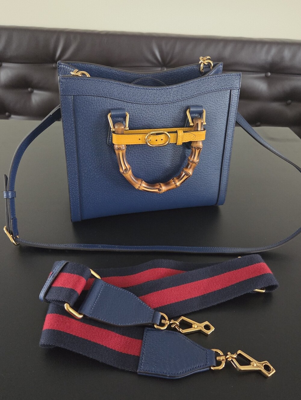 Gucci Web Diana Bag